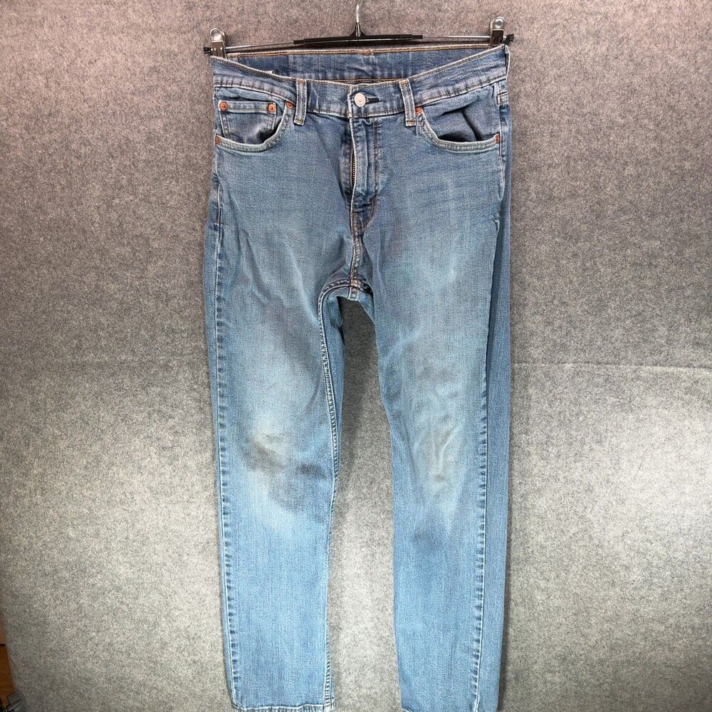 Levi's 511 Slim Jeans Light Wash Faded Denim 32x32
